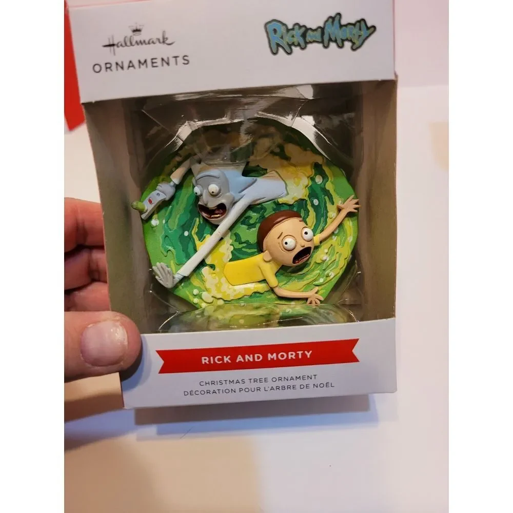New! Hallmark Christmas Ornament -‎ Rick And Morty -